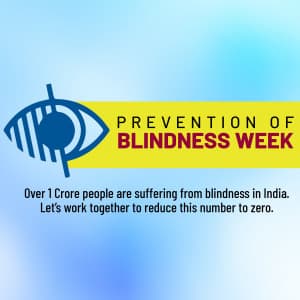 Prevention of Blindness Week creative image