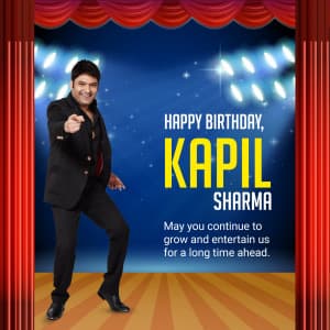 Kapil Sharma Birthday creative image