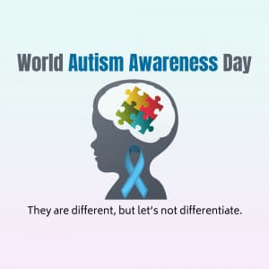 World Autism Awareness Day greeting image