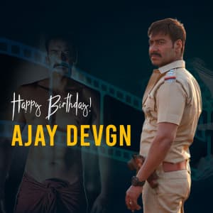 Ajay Devgn Birthday Instagram Post