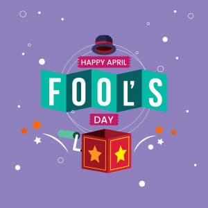 April Fool Day Facebook Poster