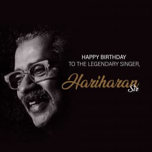 Hariharan Birthday Facebook Poster