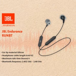 JBL promotional template