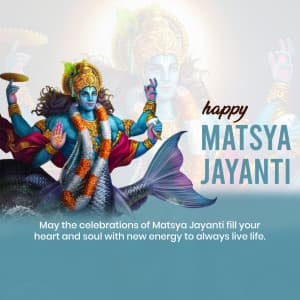 Matsya Jayanti Instagram Post