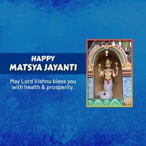Matsya Jayanti poster Maker