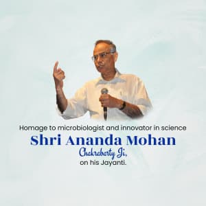 Ananda Mohan Chakrabarty Jayanti Instagram Post