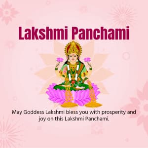 Sri Lakshmi Panchami ad post