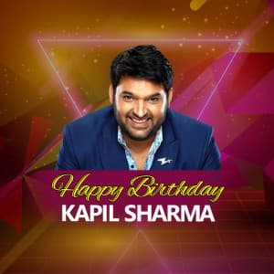 Kapil Sharma Birthday event advertisement