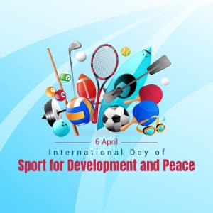 International Day of Sport for Development and Peace creative image