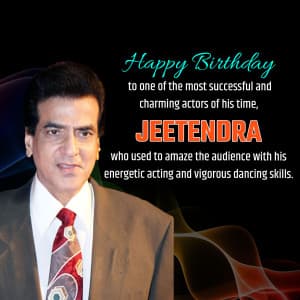 Jeetendra Birthday graphic