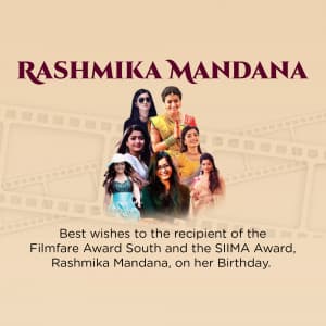 Rashmika Mandanna Birthday post