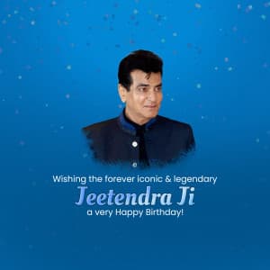 Jeetendra Birthday image