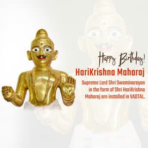 Swaminarayan Jayanti greeting image