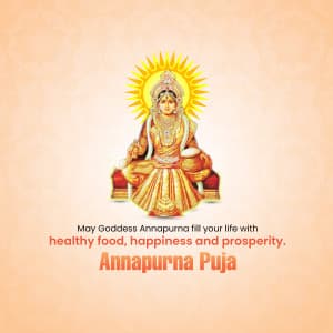 Annapurna Puja creative image