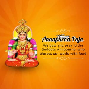 Annapurna Puja Instagram Post