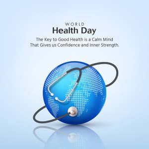 World Health Day greeting image