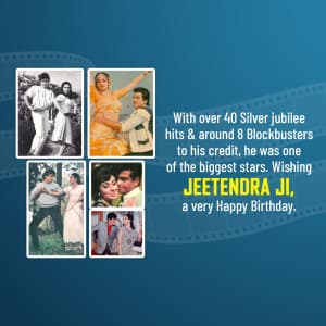 Jeetendra Birthday post