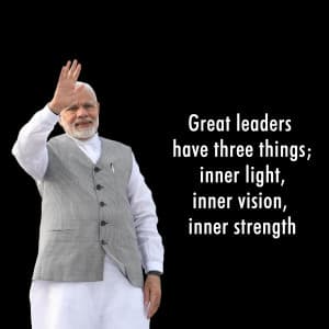 PM. Narendra Modi ji Quote image