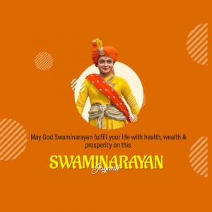 Swaminarayan Jayanti Instagram Post