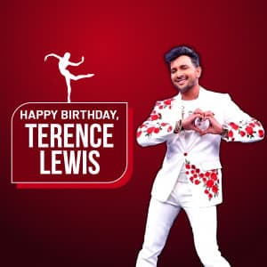 Terence Lewis Birthday illustration
