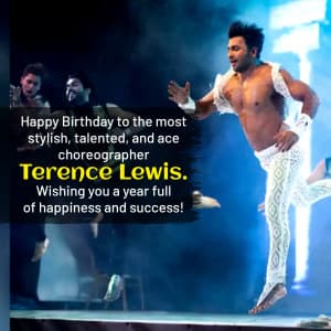 Terence Lewis Birthday video