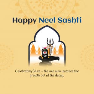 Neel Sasthi flyer