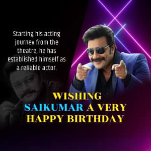 Saikumar Birthday Instagram Post