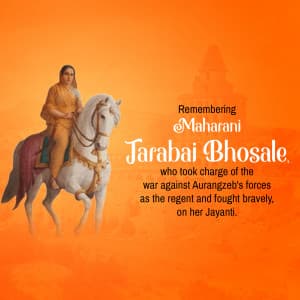 Tarabai Janm Jayanti graphic