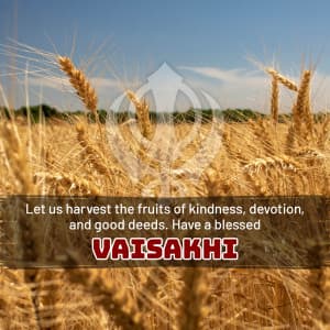 Baisakhi greeting image