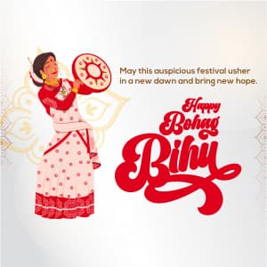 Happy bohag Bihu graphic