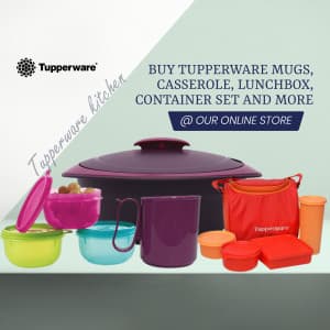 Tupperware flyer