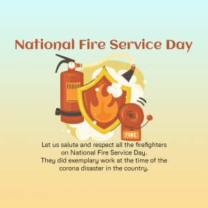 National Fire Service Day festival image