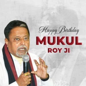 Mukul Roy Birthday image