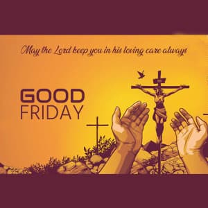 Good Friday event poster