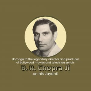 B. R. Chopra Jayanti festival image