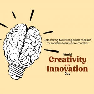 World Creativity & Innovation Day greeting image