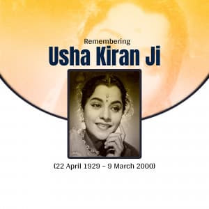 Usha Kiran Jayanti poster Maker