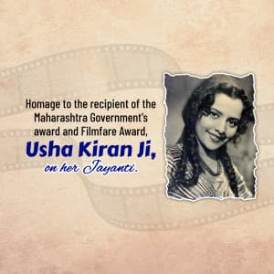 Usha Kiran Jayanti flyer