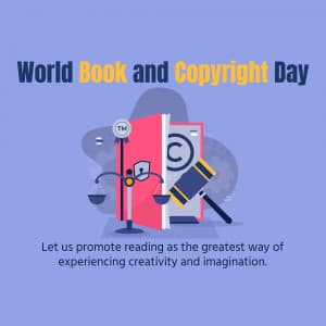 World Book and Copyright Day graphic