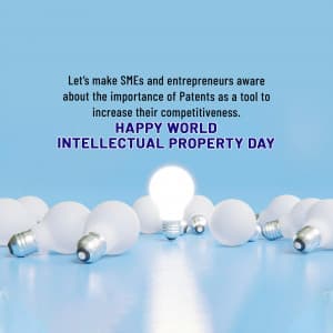 World Intellectual Property Day Facebook Poster