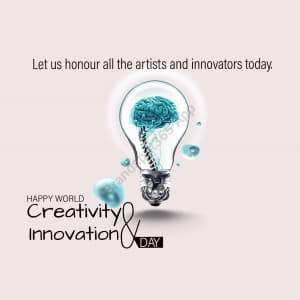 World Creativity & Innovation Day Instagram Post