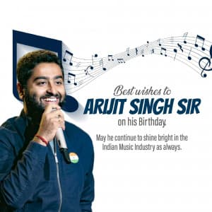 Arijit Singh Birthday image