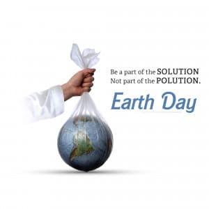 World Earth Day marketing flyer