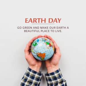 World Earth Day creative image