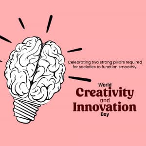 World Creativity & Innovation Day poster Maker