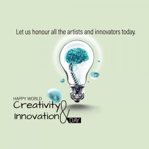 World Creativity & Innovation Day event advertisement