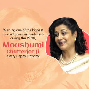 Moushumi Chatterjee Birthday video