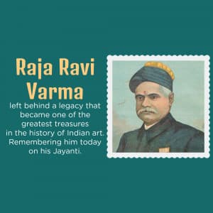 Raja Ravi Varma Jayanti graphic