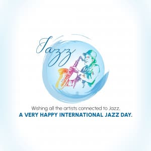International Jazz Day ad post
