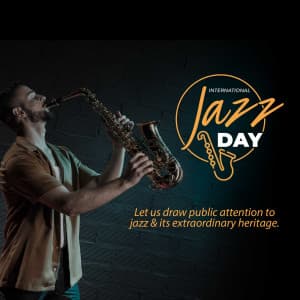 International Jazz Day graphic